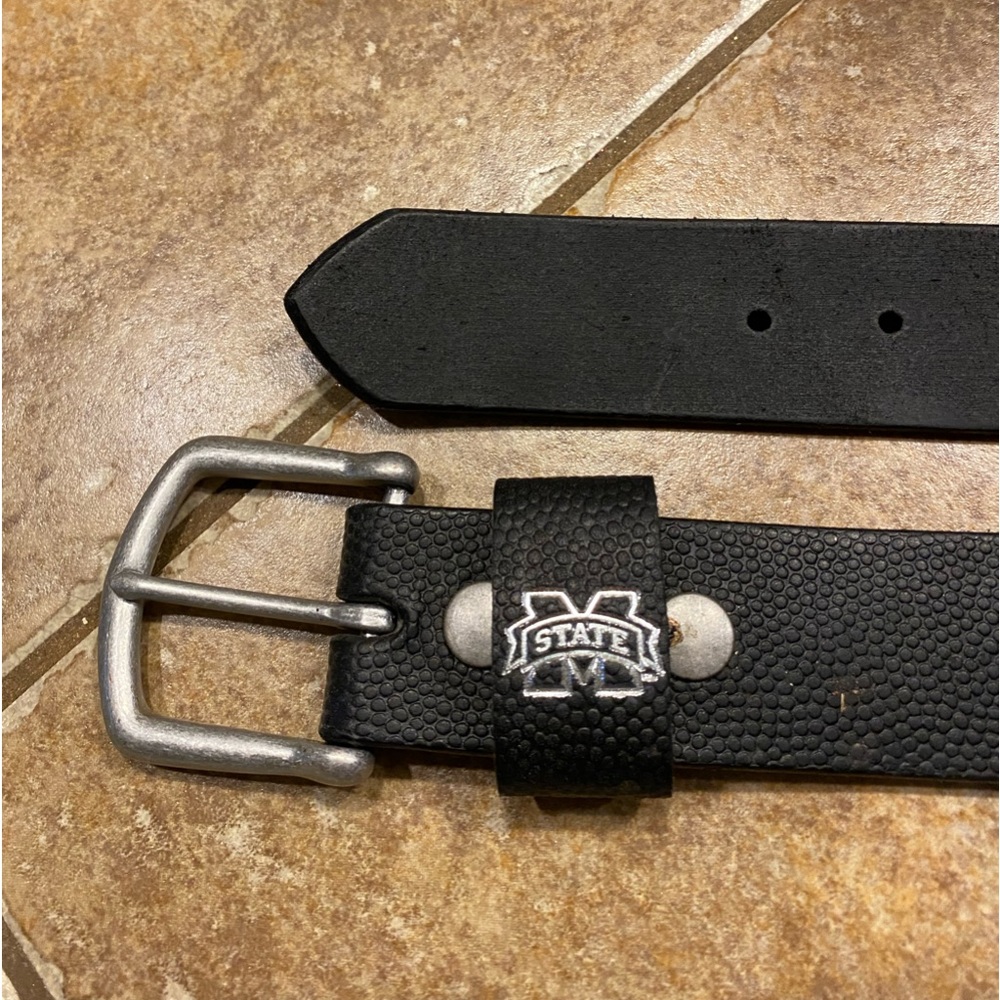 Men’s belt collegiate MSU black belt 40 - 42 waist